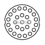 نگهدارنده داخلی بیوجار 25 حفره با قطر 12 mm